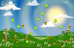 Screenshot of Get Those Flowers