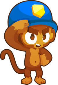 Contested Territory monkey says hi!