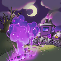 Haunting Night card art