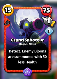 Card art of Grand Saboteur