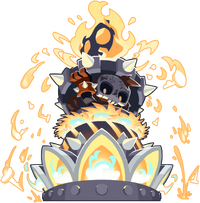 Portrait of Crucible of Steel and Flame
