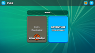 Mode select (duel disabled)